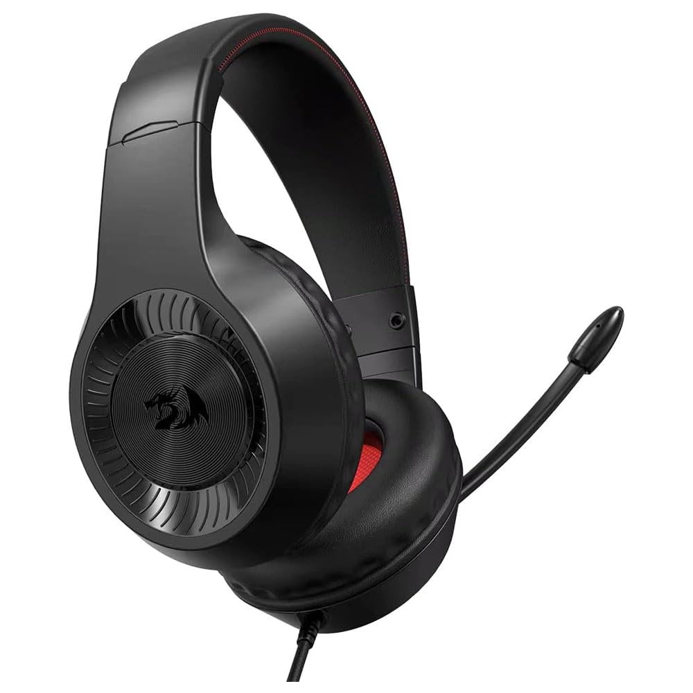 Redragon H130 Pelias Wired Gaming Headset - Black