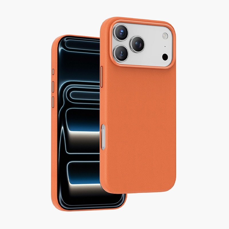 كفر KEEPHONE Rosana MagSafe لهاتف iPhone 17 Pro Max (7330-J) – برتقالي
