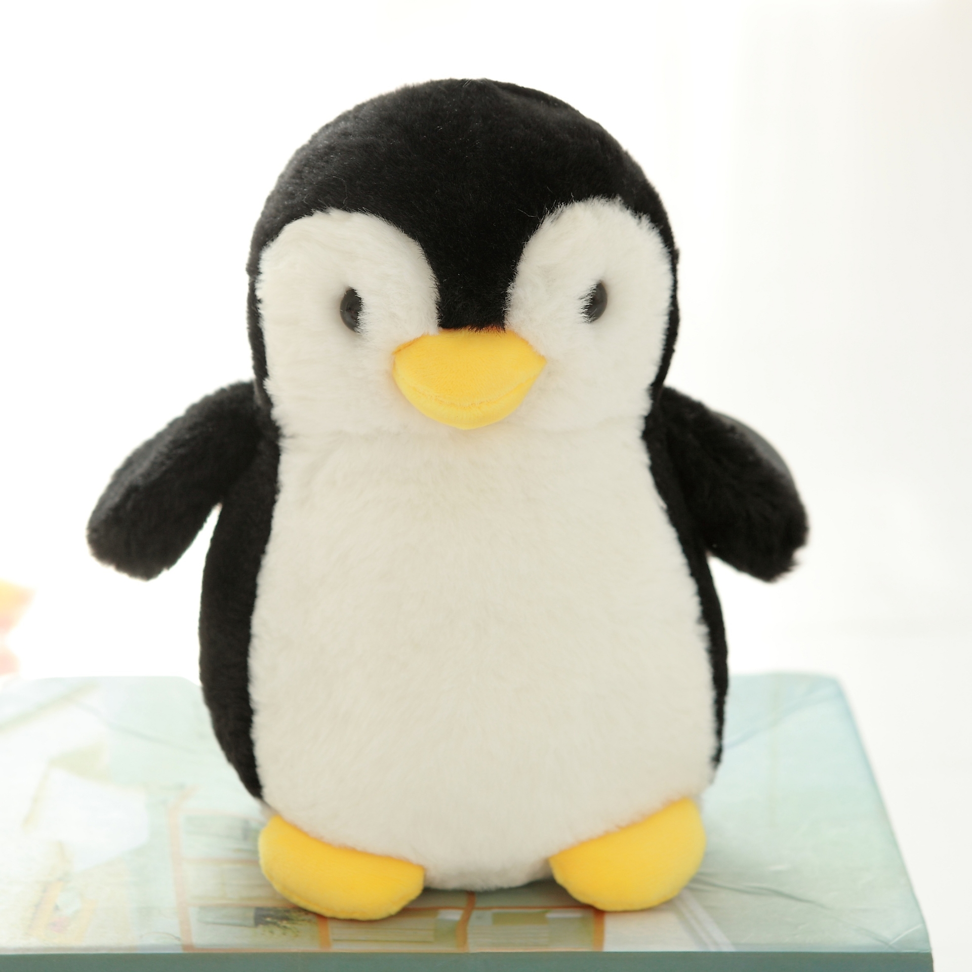 Penguin Plush Toy - White & Black - 30cm