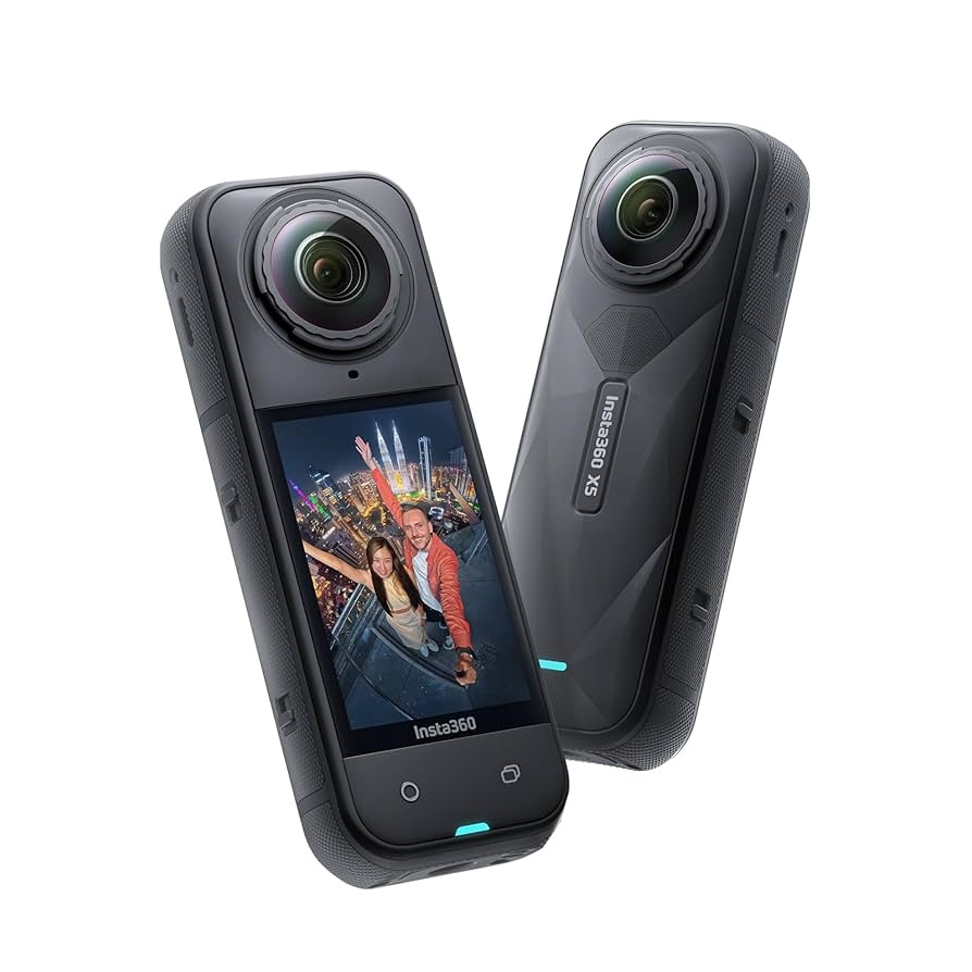 Insta360 X5 - كاميرا حركة مقاومة للماء بدقة 8K وبزاوية 360 درجة