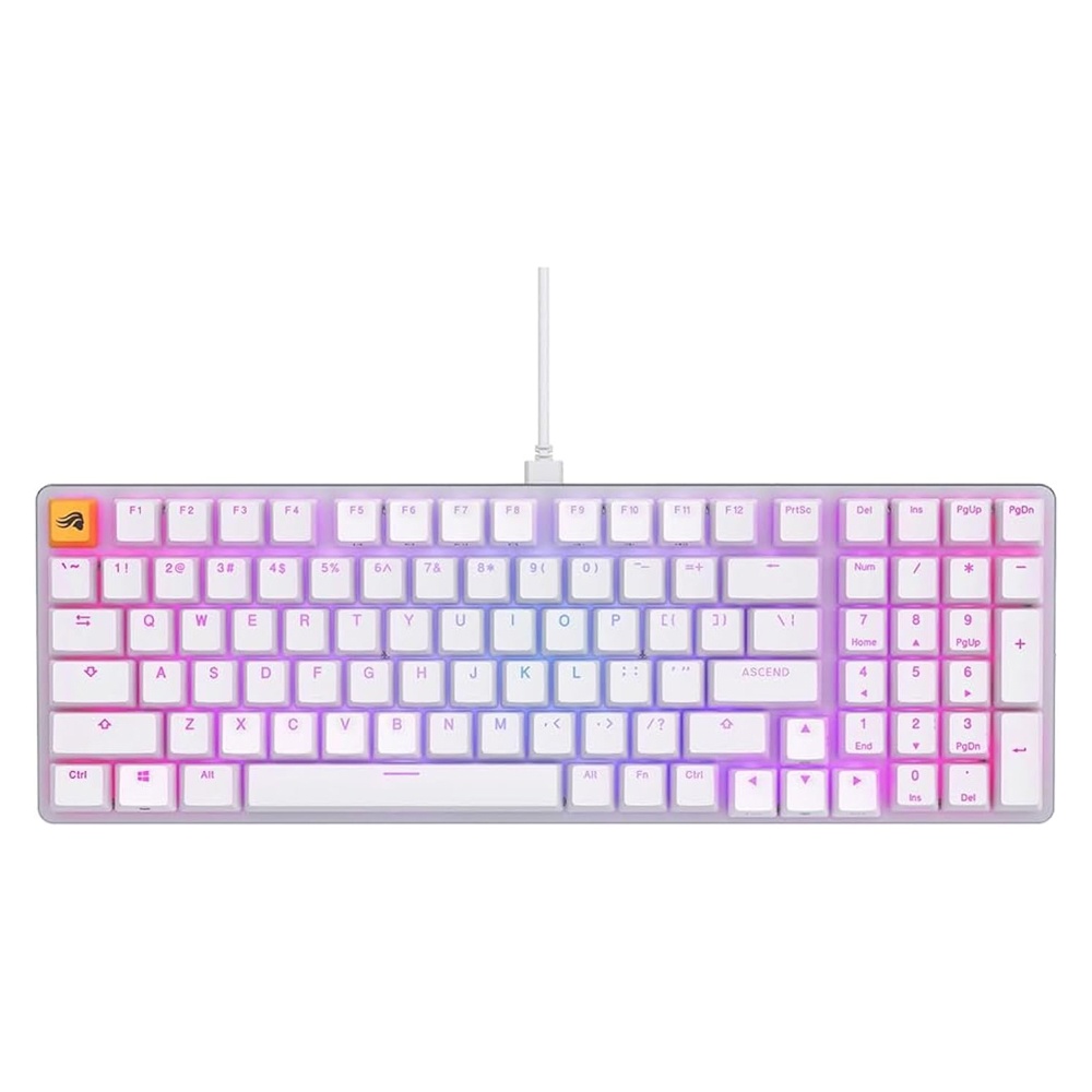 Glorious GMMK2 96%  Full Size Keyboard Arabic - White