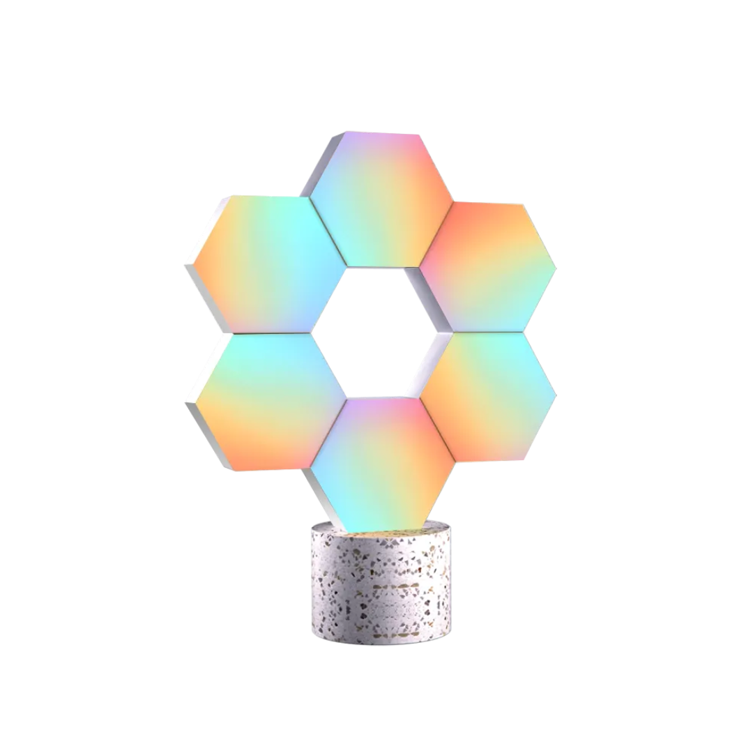 Cololight PRO Gift Kit (6-Panel Kit + Stone Base)