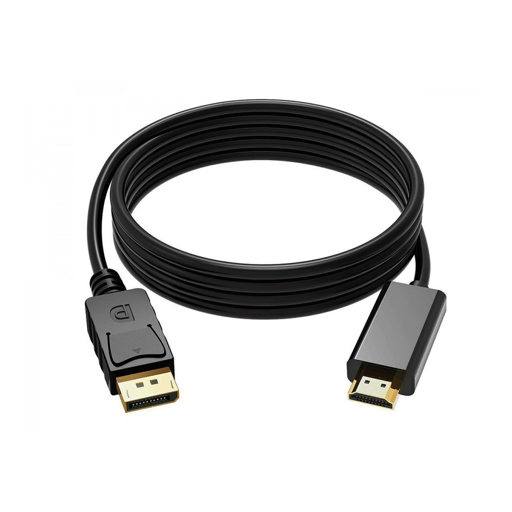 HDMI to DisplayPort Cable DM CHB038 – 1.8 Meters