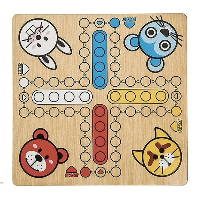 Ludo & Snakes and Ladders 2-in-1 (Small Bag Design)