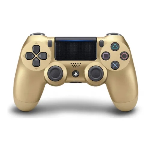 جهاز التحكم اللاسلكي Dualshock 4 من سوني بلاي ستيشن باللون الذهبي