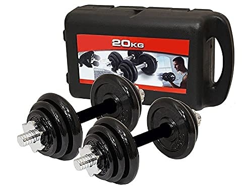 20KG Chrome Dumbbell Set
