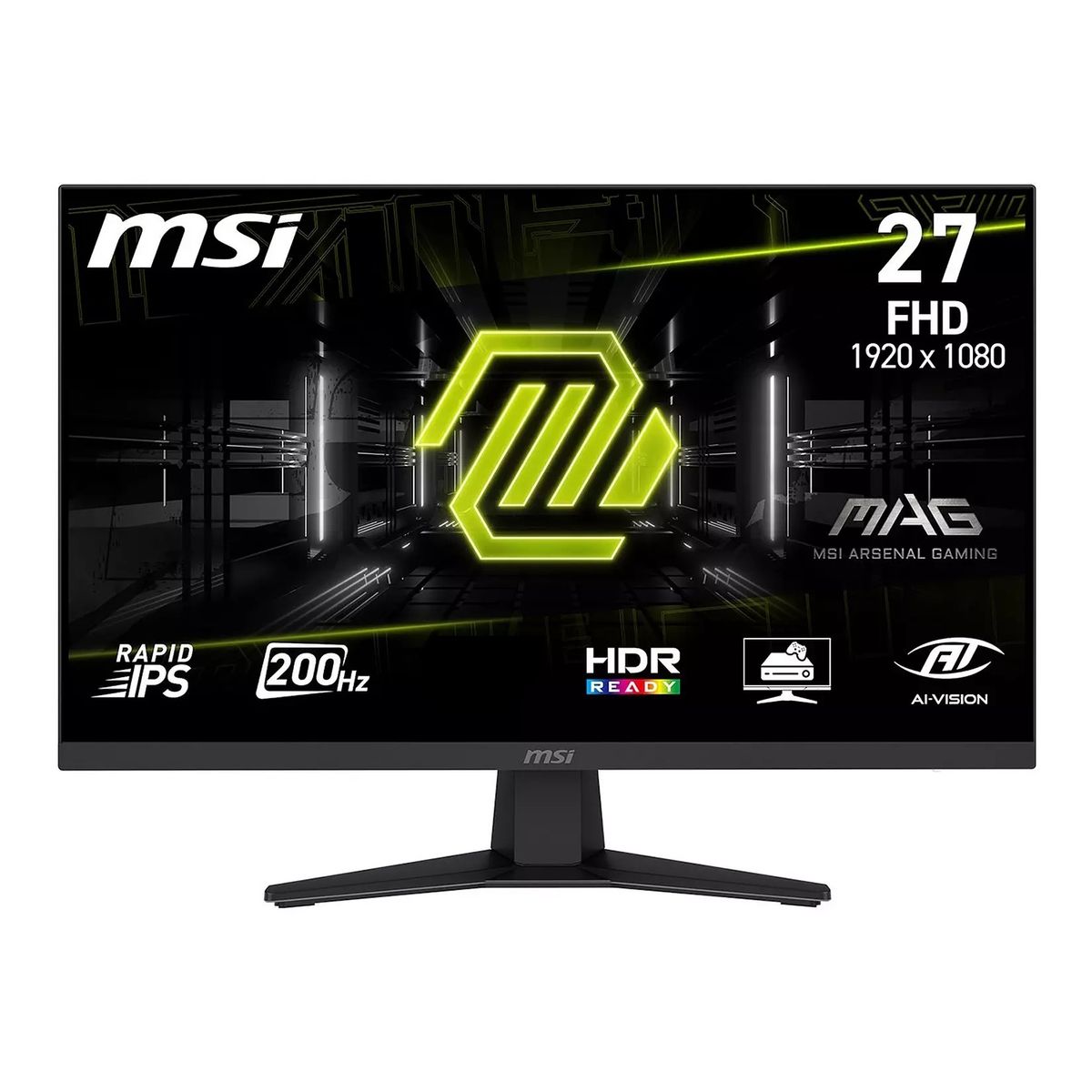 MSI MAG 274F 27″ Rapid IPS Gaming Monitor – Full HD (FHD), 200 Hz, 0.5ms