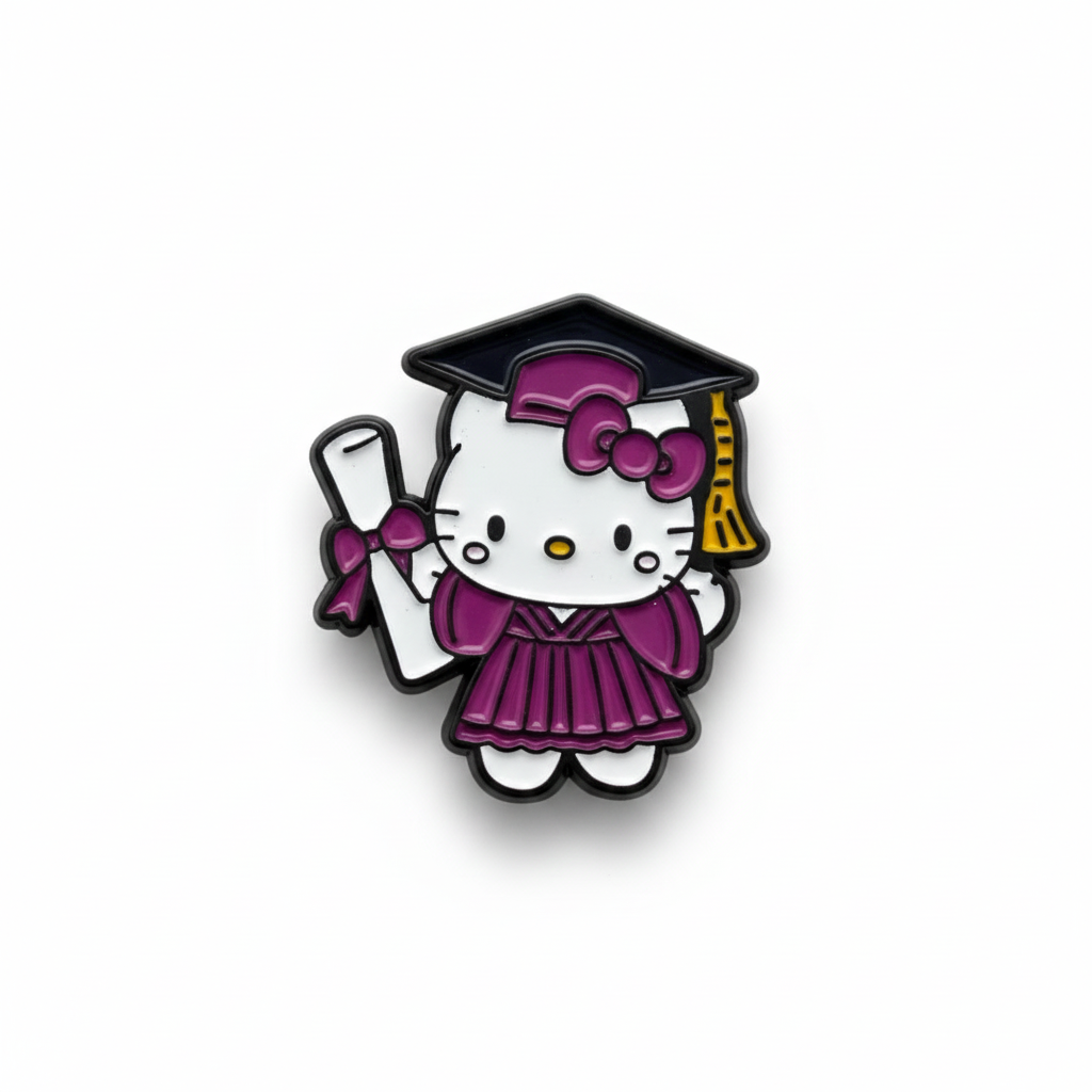 Hello Kitty Graduation Sticker