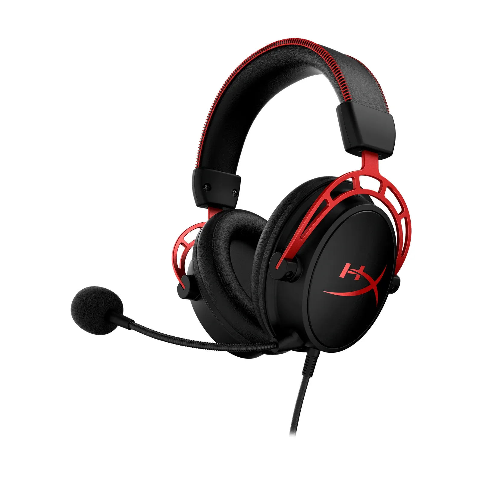 HyperX Cloud Alpha Wired Gaming Headset – Red (Open Box)