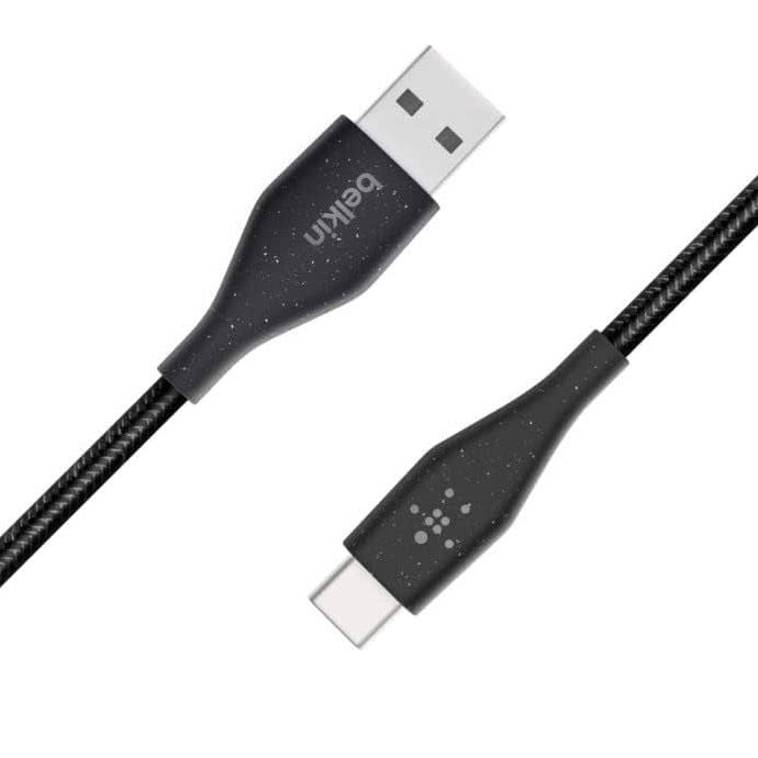 Belkin USB-A to USB-C DuraTek Plus 1.2M Black