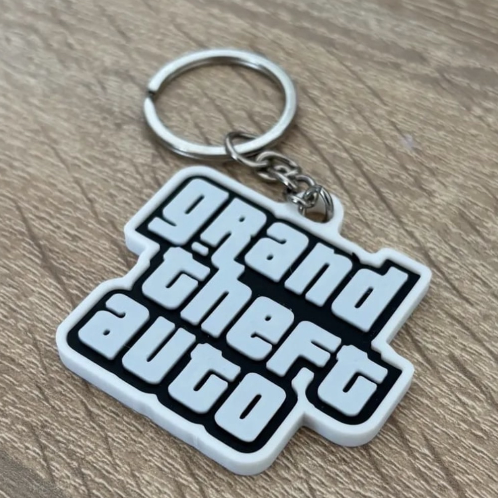 Grand Theft Auto Keychain