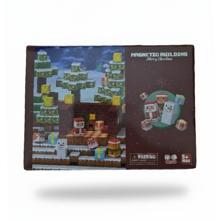 Minecraft Magnetic Building Christmas 100pcs 