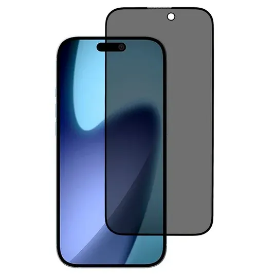KUZOOM HD Glass Screen Protector for iPhone 17 Pro Max privacy