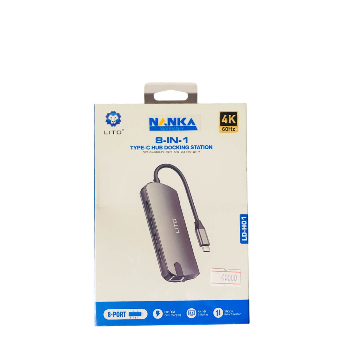 LITO LD-H01 8-in-1 Multifunction Type-C Docking Station