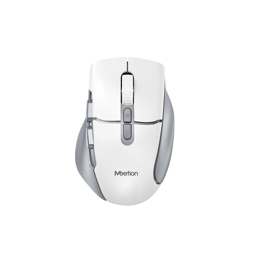 Meetion BTM001 Wireless [2.4G+BT] Mouse (WHITE)