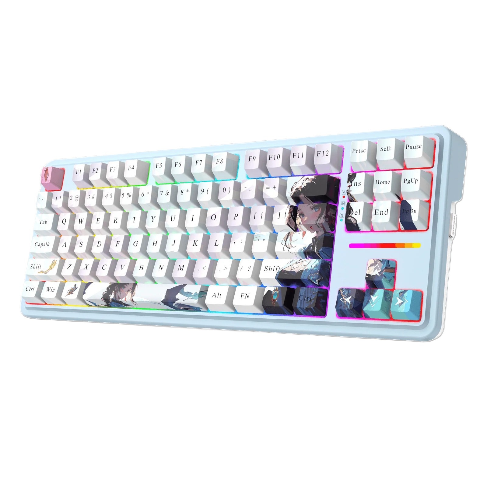 Redragon ANTONIUM K728 PRO SE ئەنیمێ کیبۆردێکی یاری میکانیکی بێ وایەر