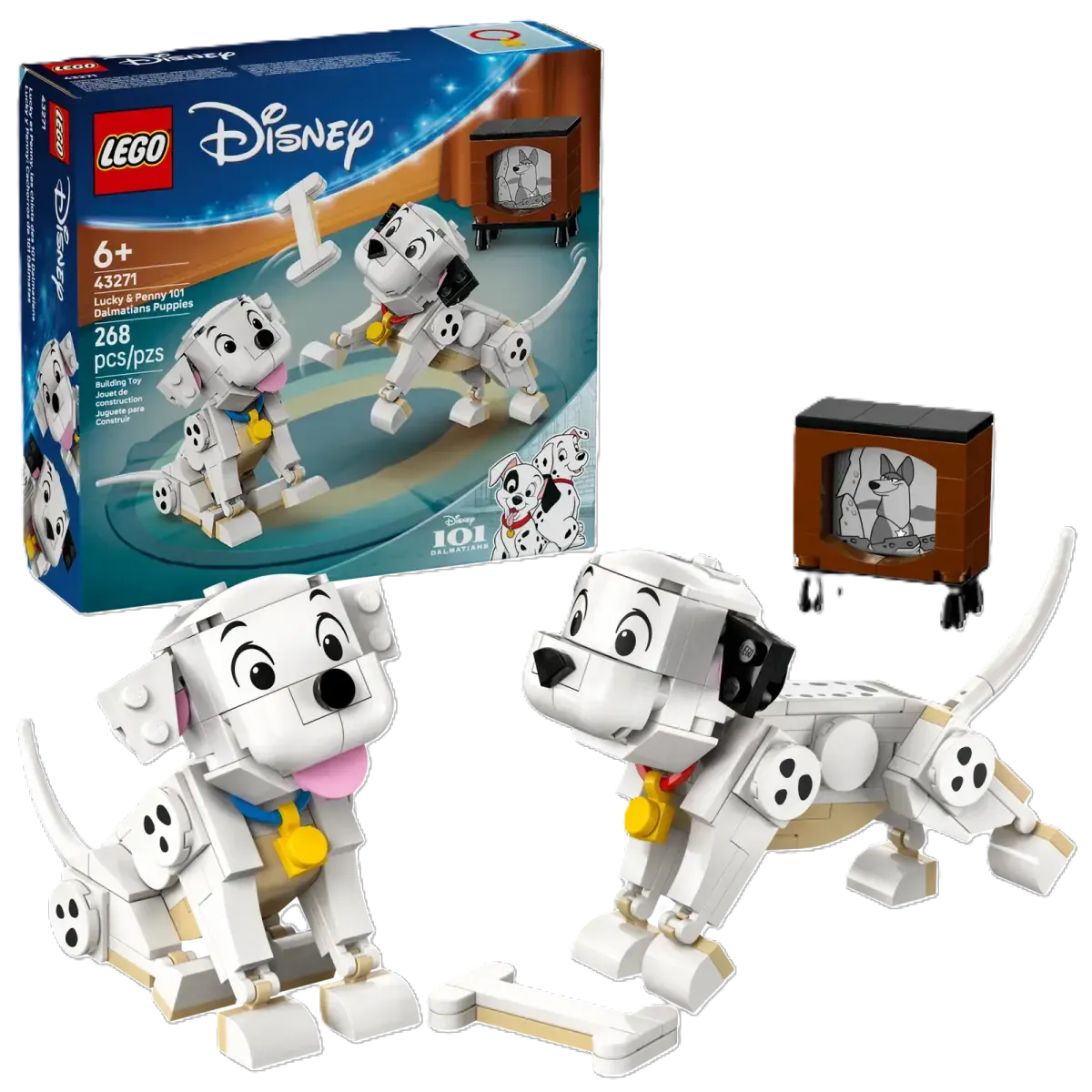 43271 دیزنی لاکی و پێنی 101 دالماتییانس پپیز LEGO®