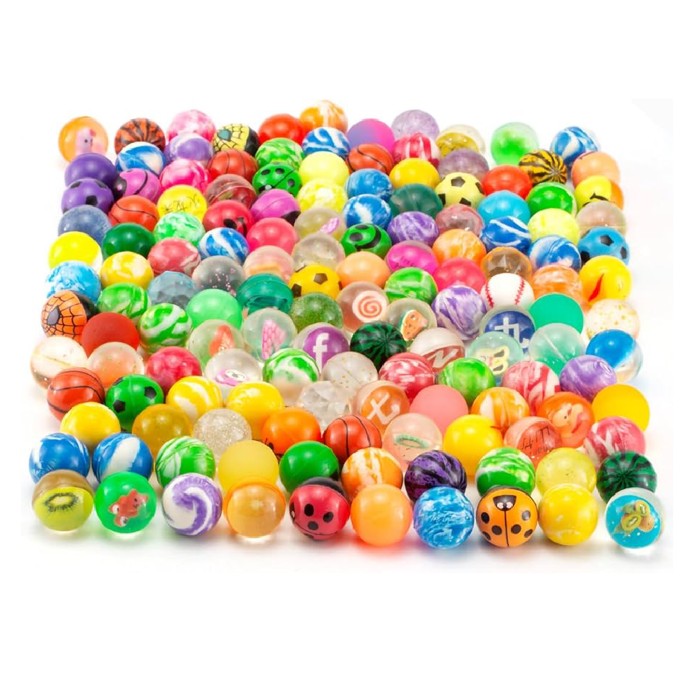 Random Mixed Color Bounce Balls - 1 Pieces 