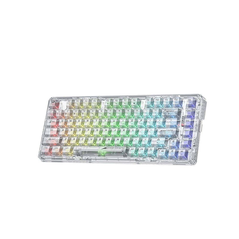 Redragon ELF PRO K649 Wireless Transparent Keyboard