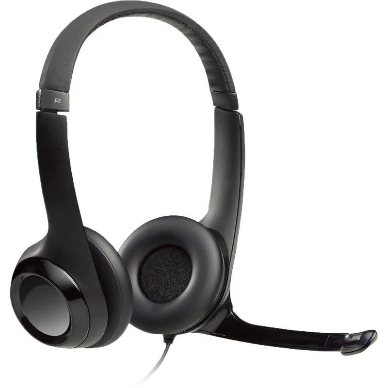 Logitech H390 Wired USB Computer Headset with Noise‑Cancelling Microphone