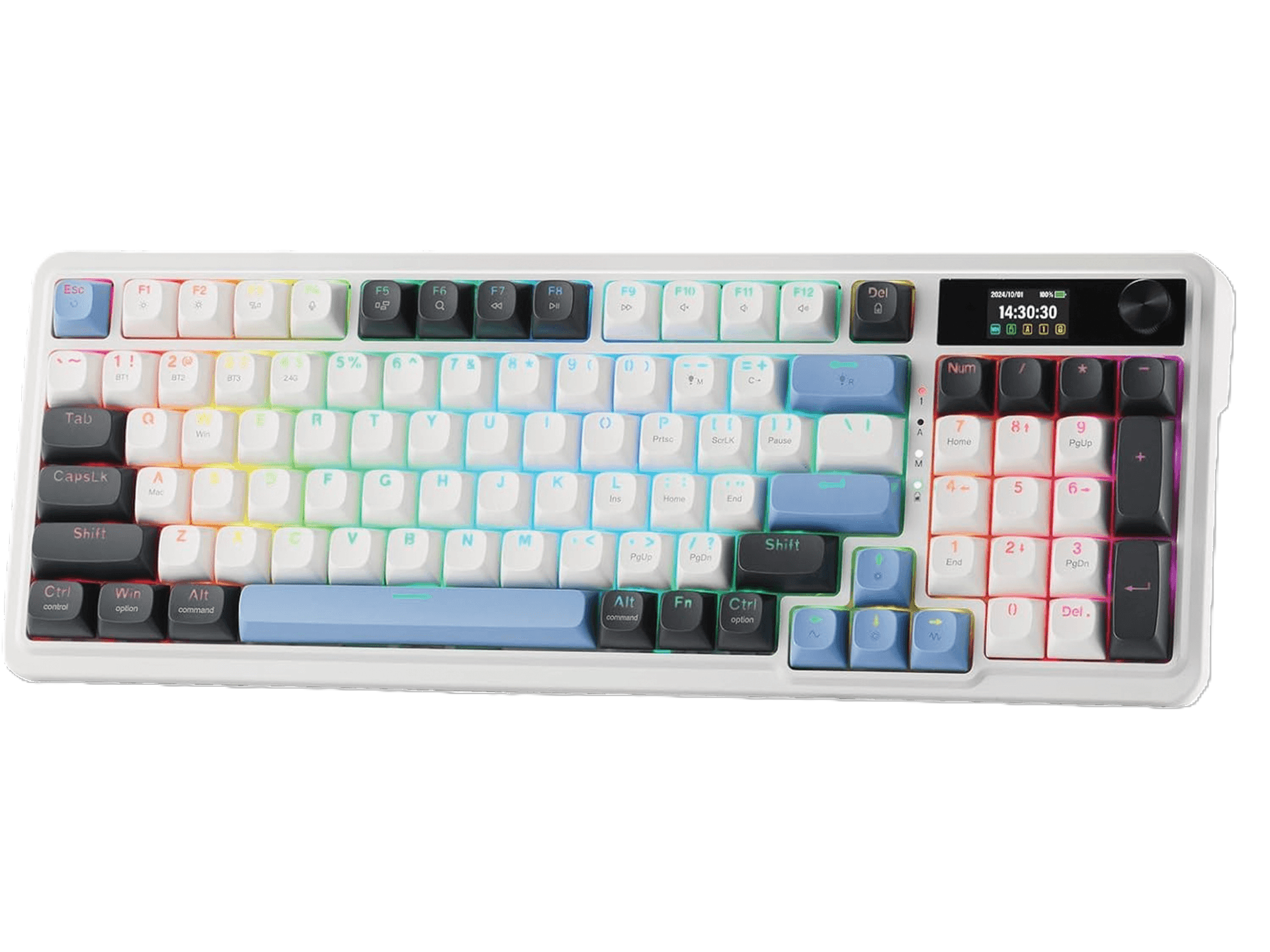 لوحة مفاتيح الألعاب الميكانيكية اللاسلكية Redragon Galatin K719WG RGB Pro