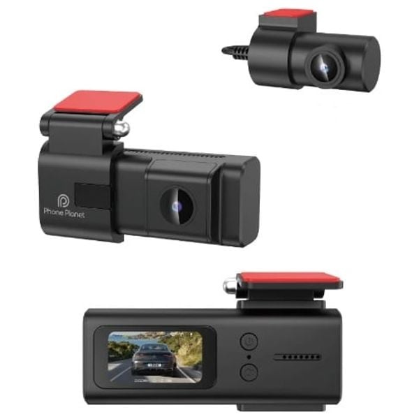 Phone Planet PP-DC02 Dual Channel 4K Ultra HD Car Dash Cam