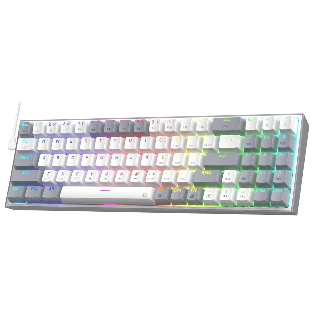 Redragon K628 Pollux 75% Wired RGB Gaming Keyboard