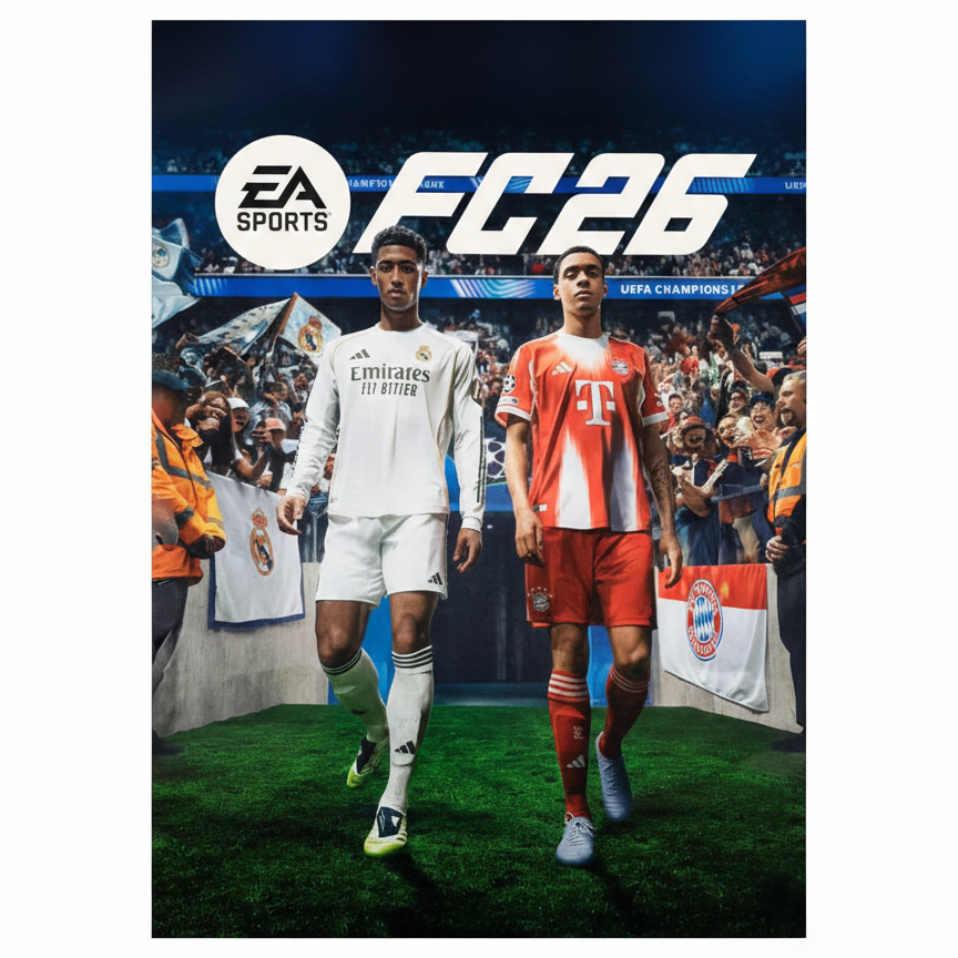 Ultimate Edition Poster Background – FC 26 (Real Madrid & Bayern Munich)