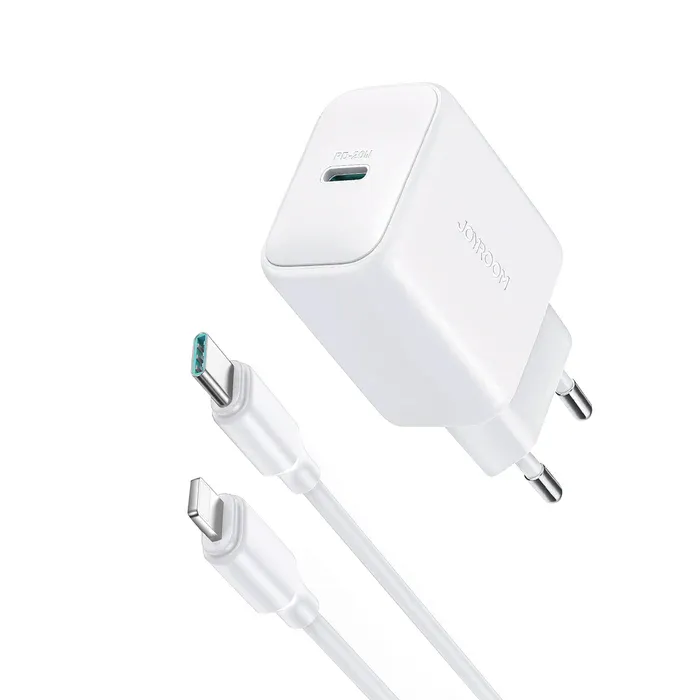 Joyroom Charger And Cable Type-C To Lighting PD20W Fast Charger JR-TCF20 EU