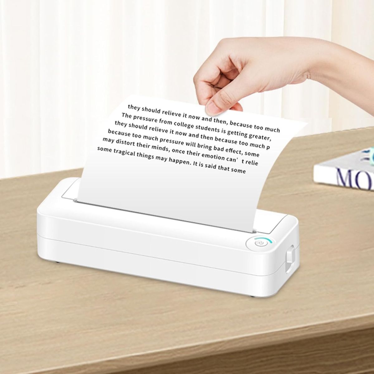 AL (Hanin) HCD‑8TT22G Wireless AI Printer - White