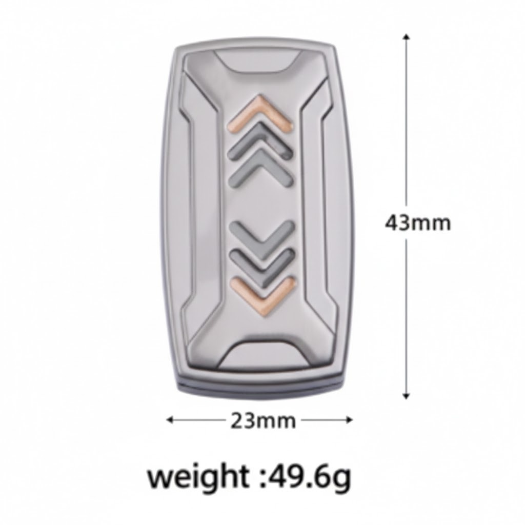 Gun color arrow luminous push card