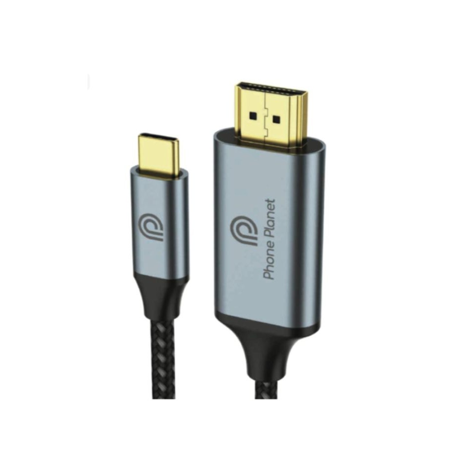 PHONE PLANET Type-C to HDTV HDMI Cable – PP-CHDMI01 – 1.5 Meters