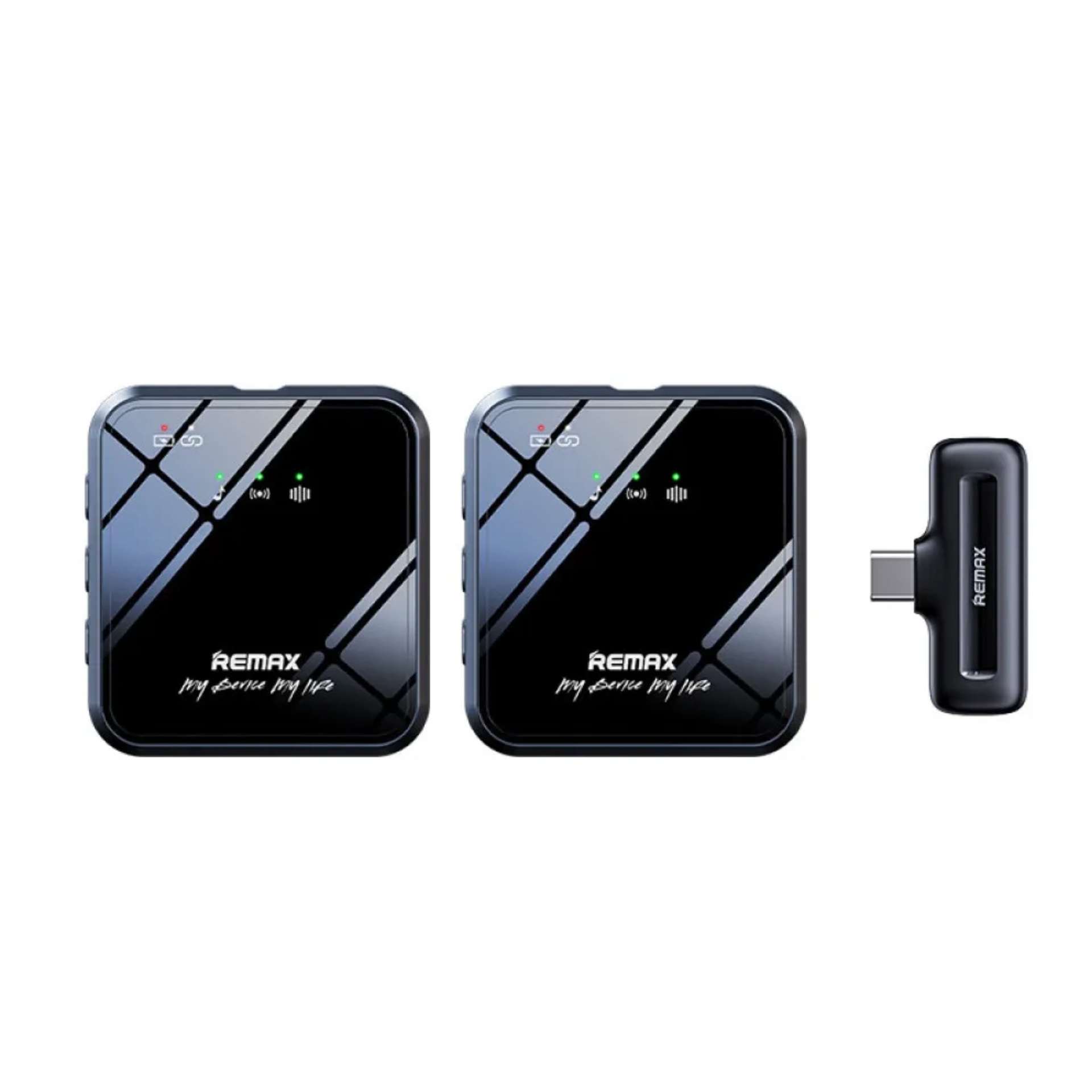 REMAX K12 One-to-Two Wireless Microphone – Type-C Interface