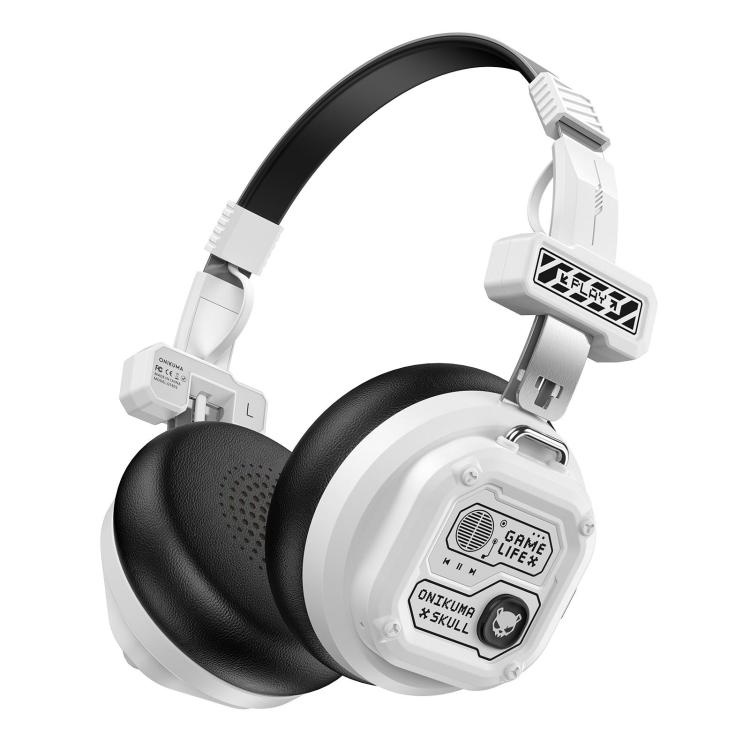 ONIKUMA GT803 هێدسێتی یاری بێ وایەر و وایەر سپی