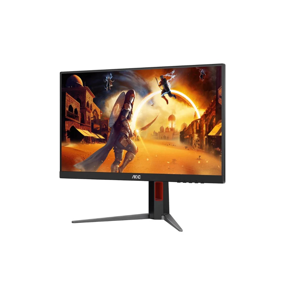 مۆنیتەری یاری AOC 24G4 24 ئینج - لەرەلەری 180 هێرتز، خێرایی 0.5 میلی چرکە