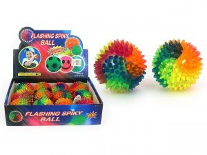 Flashing Spiky Ball 75mm