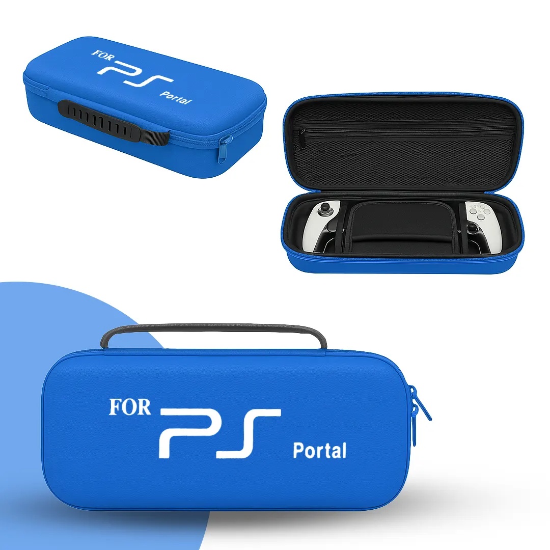 PSP＆ケース Storage Case for PSP Silver Portal Hl-22 - Blue – 1750849535478