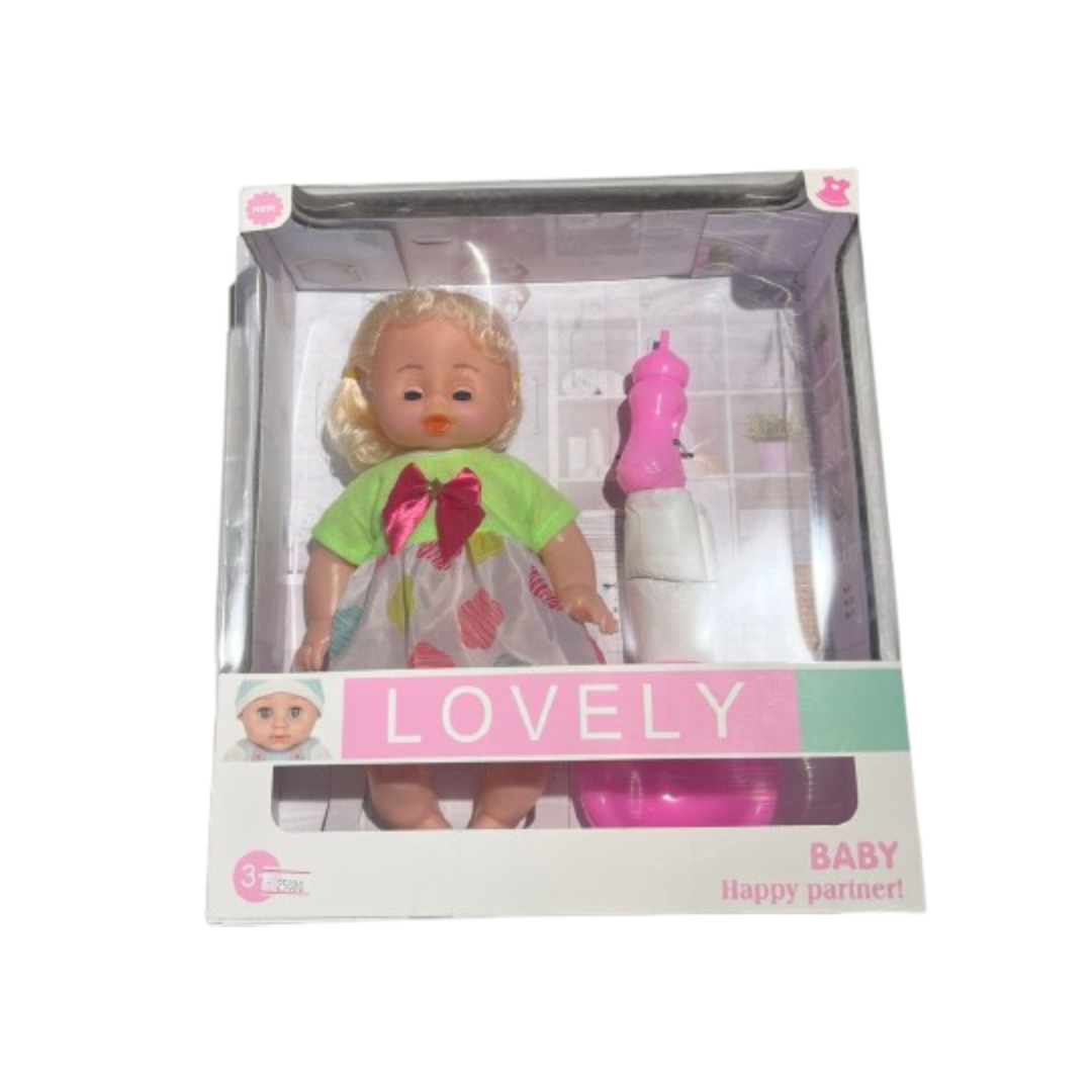 Baby Doll Combo with Milk Bottle