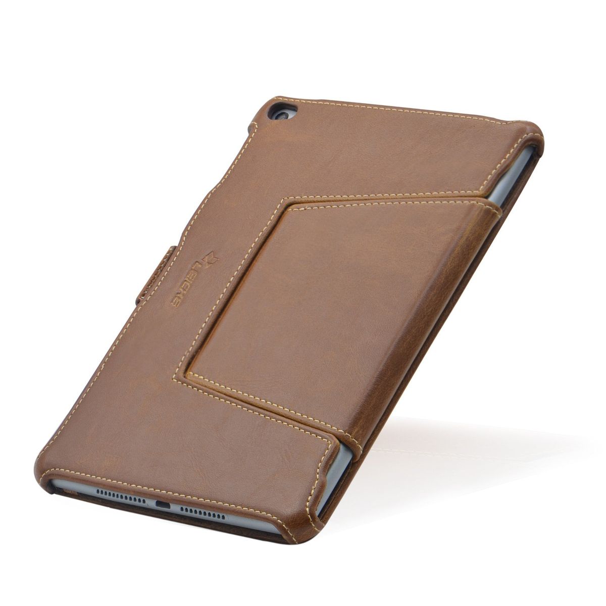 Manna iPad Mini 4 Case - Leather Brown