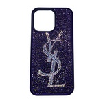 iPhone 14 Pro Max Cover - Swarovski Purple 