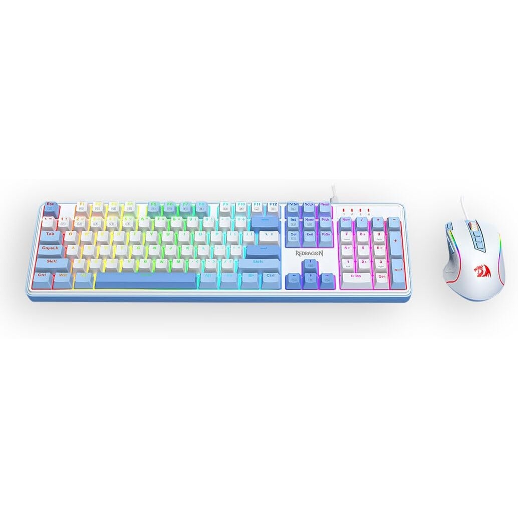 Redragon S139 The Perfect Gaming Combo - Mechanical Keyboard and Mouse Combo Set