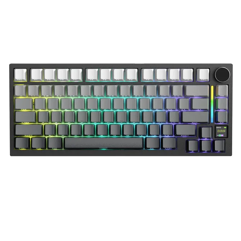 ATTACK SHARK X820Ultra Tri-mode Gasket Mechanical Keyboard-moon night shark switch