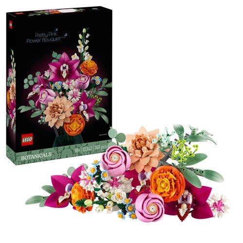 10342 چەپکە گوڵی ڕووەکی جوانی پەمەیی LEGO®