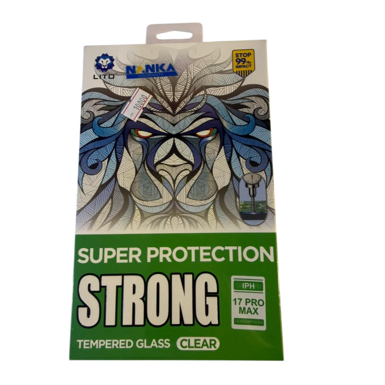 LITO Clear Strong Glass Super Screen Protector (iPhone 17 Pro max)