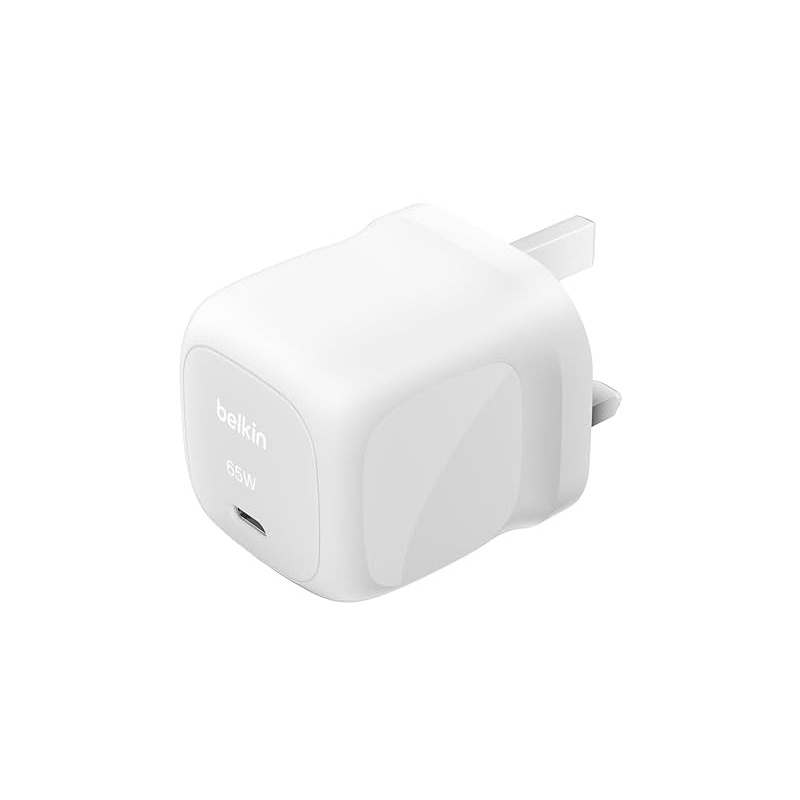 شاحن Belkin BoostCharge CUBIC السريع 65 واط USB-C PD GaN مع PPS
