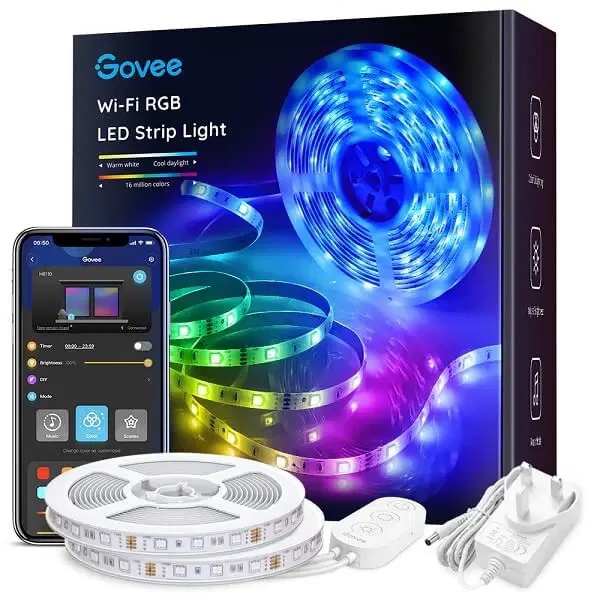 شڕتی LED RGB Govee H6110 – 10م