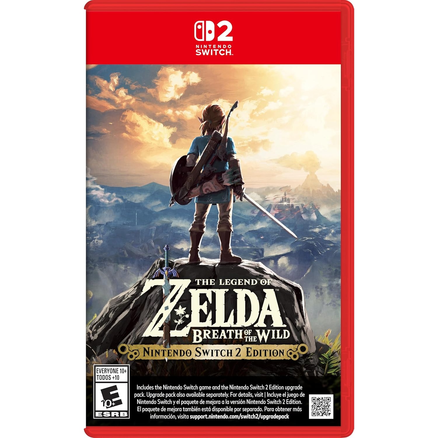 Nintendo Switch 2 Game - The Legend of Zelda: Breath of the Wild (Nintendo Switch 2 Edition)