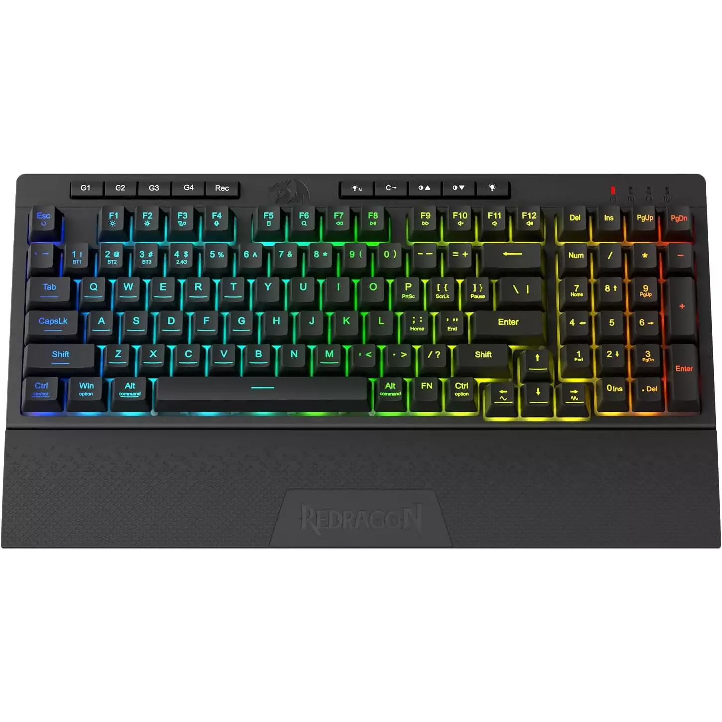 لوحة مفاتيح الألعاب اللاسلكية Redragon K515 Shiva Pro RGB