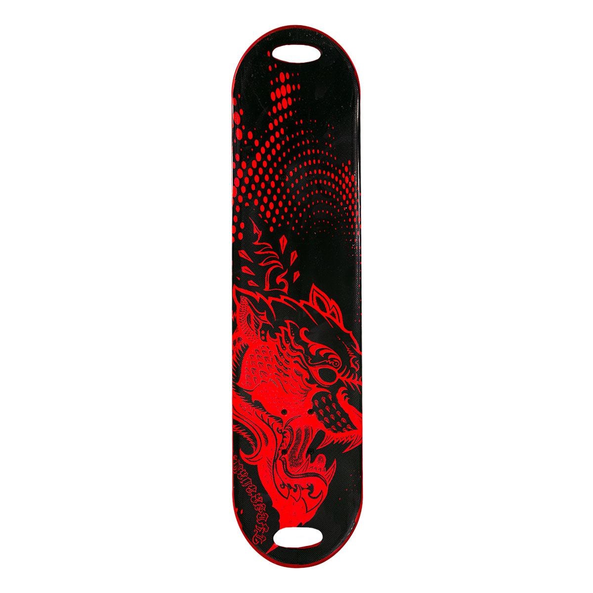 Skateboard Plastic Dragon Red & Black
