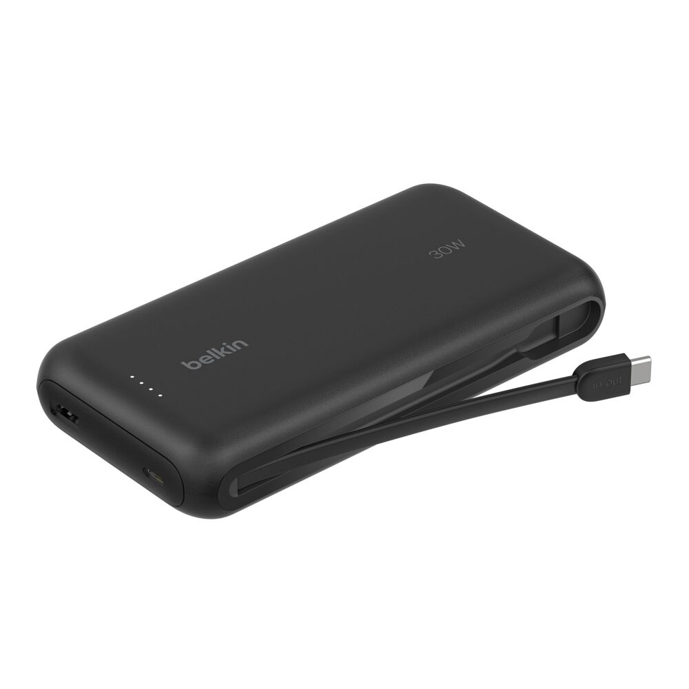 Belkin Power Bank 10000mAh 30W Fast Charging Output – Black